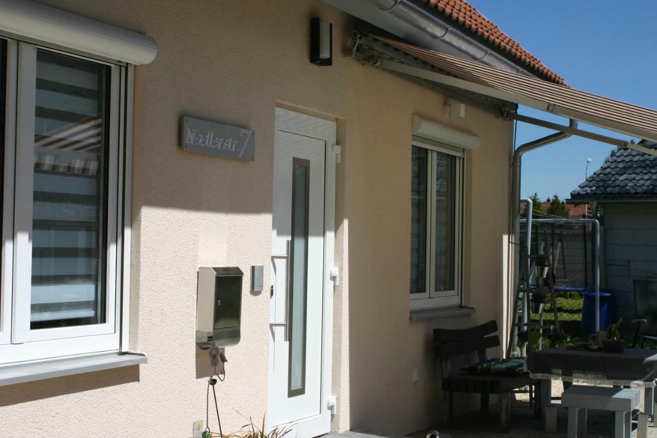 Ferienwohnung Mit Herz Fuer Tiere Кауфбойрен Екстериор снимка