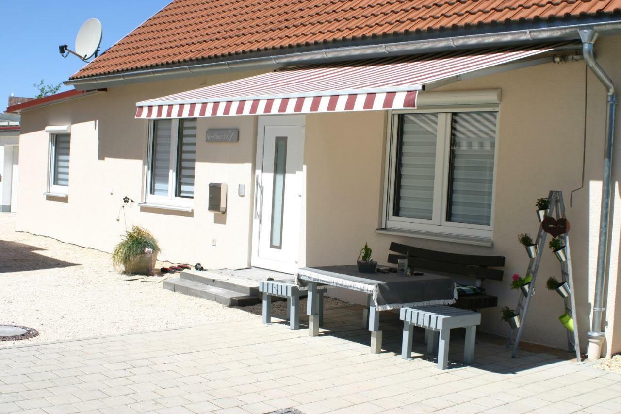 Ferienwohnung Mit Herz Fuer Tiere Кауфбойрен Екстериор снимка